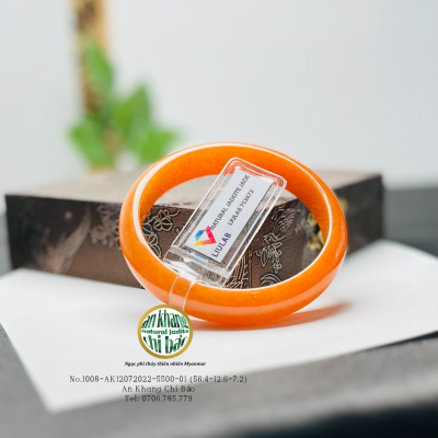 Ngọc phỉ thúy - vòng bản - Ni 56