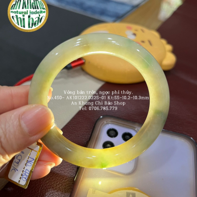 Ngọc phỉ thúy - vòng bản - Ni 54
